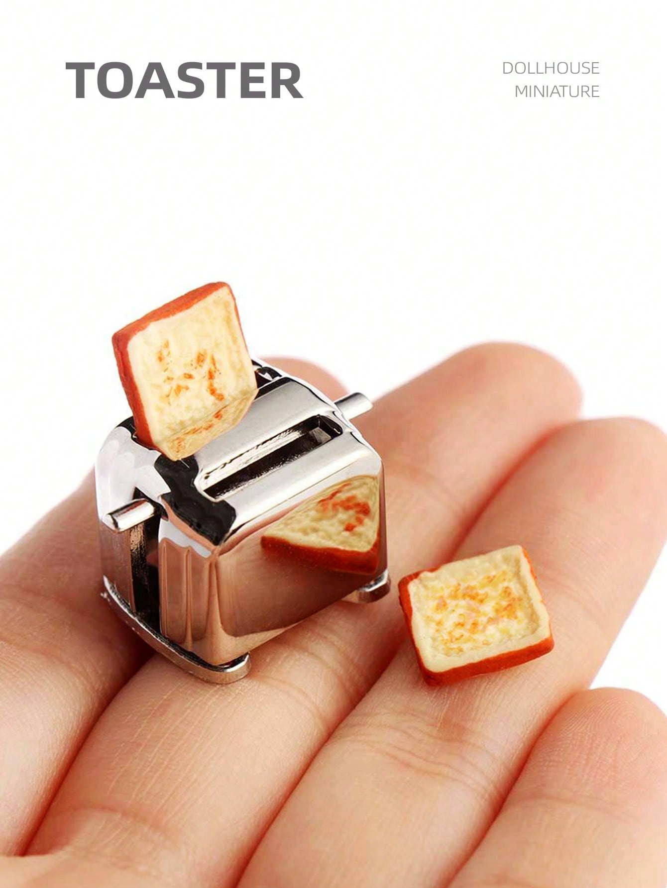 Kitchen Appliances Toys - Tostadora en Miniatura para Casa de