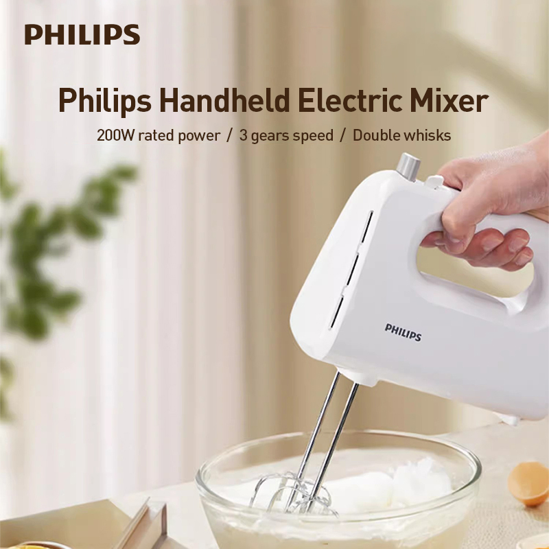Kitchen Appliances Unit - Batidora de huevos eléctrica portátil Philips,
