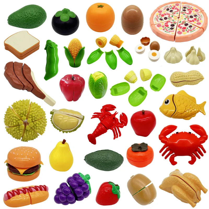 Kitchen Appliances Toys - Casa Montessori para cortar frutas, Pitaya,