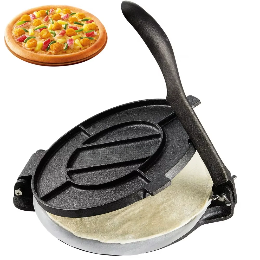 Prensa para tortillas de 8 pul - Tortilla Press Cast reseña y precio