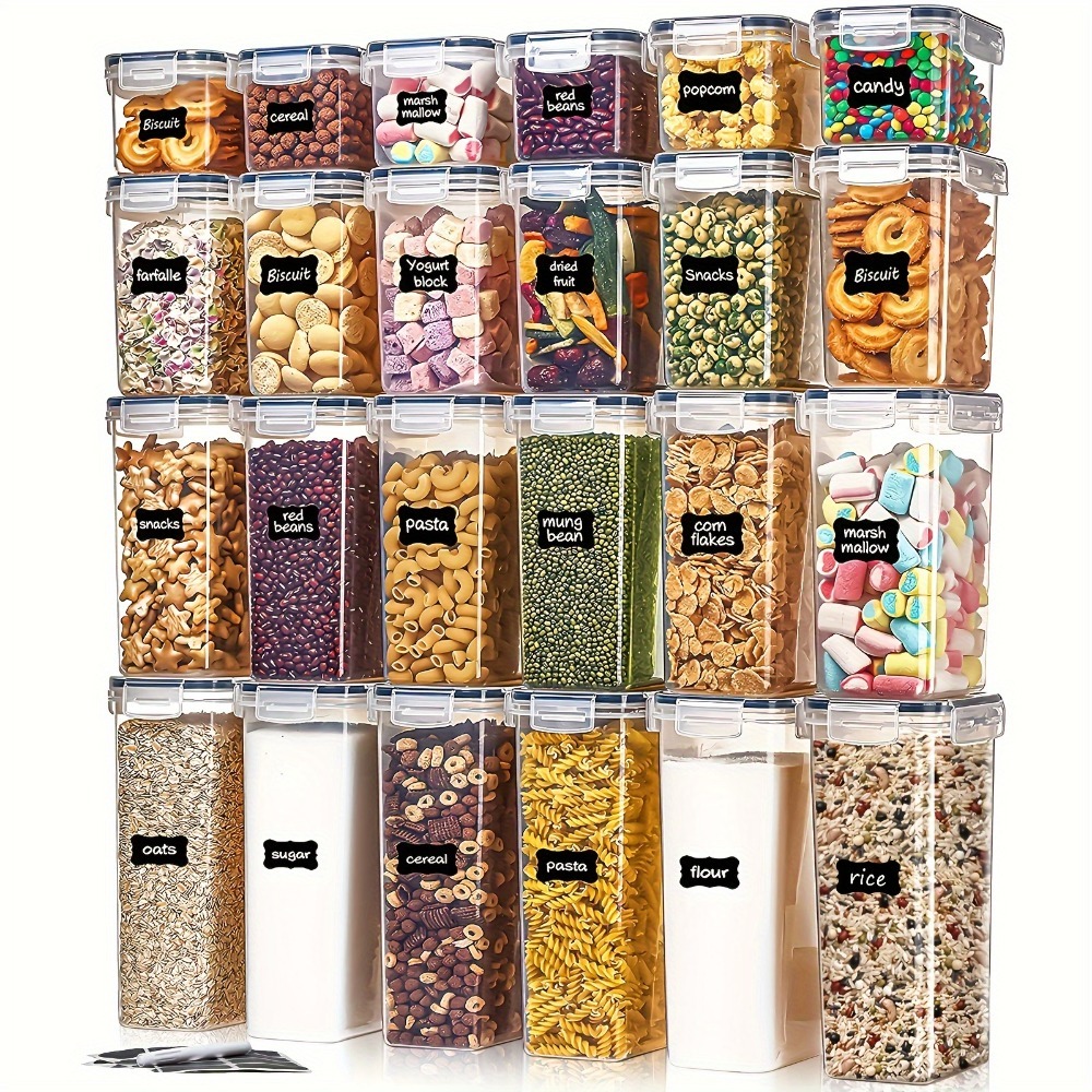 24 Recipientes para Almacenami - Kitchen Appliances Packages reseña y precio