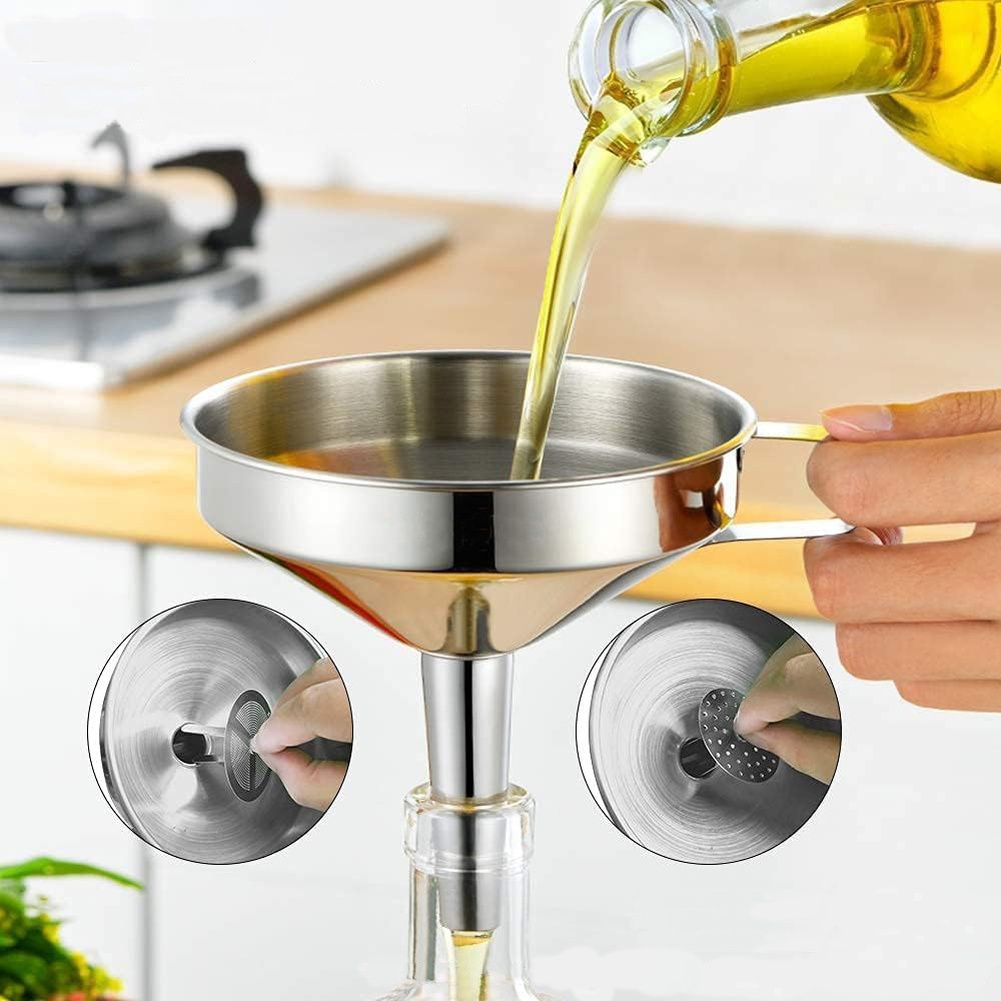 Embudo de acero inoxidable par - Kitchen Appliances Packages reseña y precio