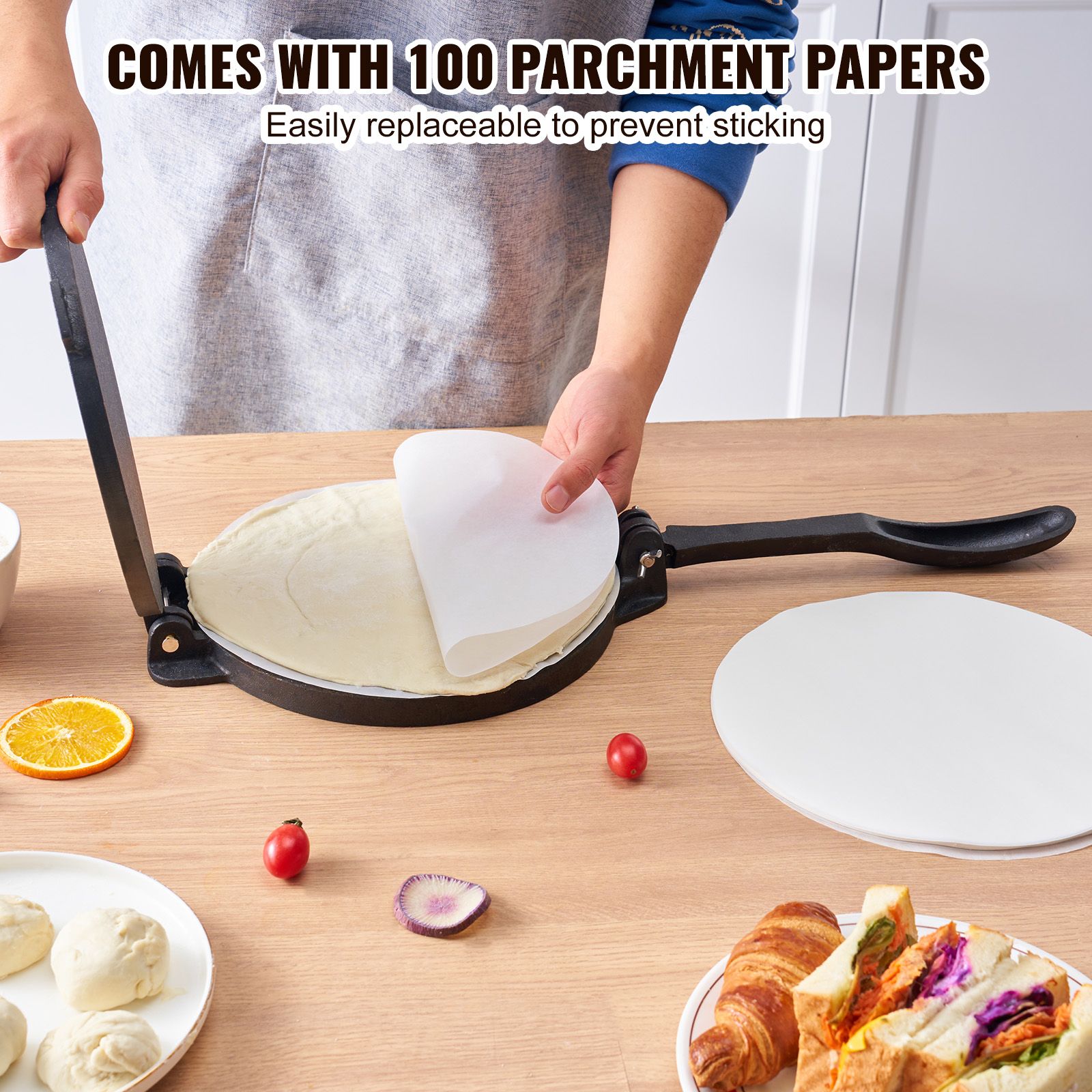 Prensa para Tortillas, Máquina - Tortilla Press Cast reseña y precio
