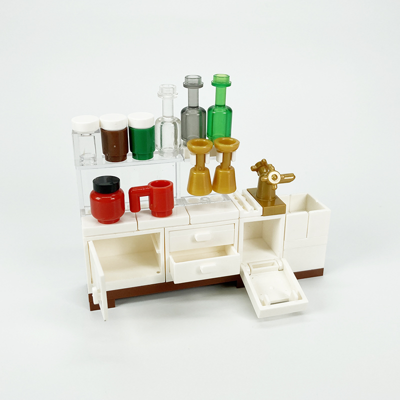MOC block-juguetes creativos,  - Kitchen Appliances Toys reseña y precio