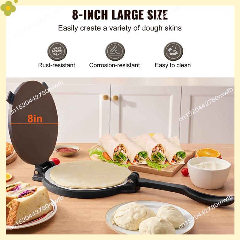 Prensa de tortillas de hierro  - Tortilla Press Cast reseña y precio