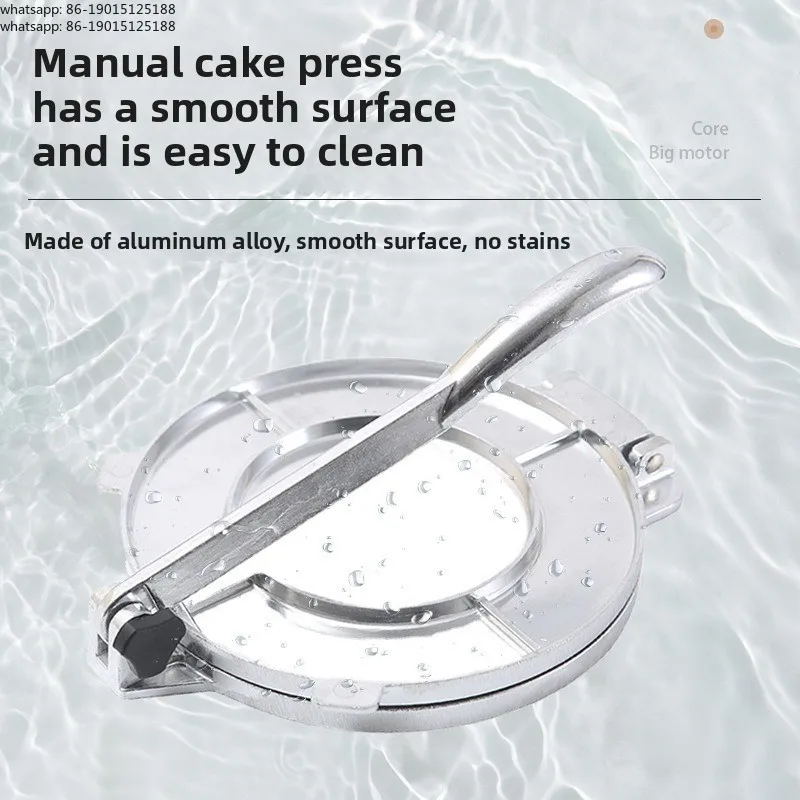Prensa manual para tortillas d - Tortilla Press Cast reseña y precio