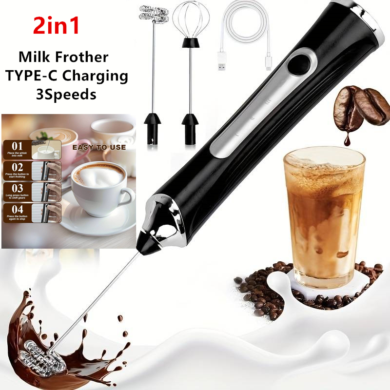 Espumador de leche eléctrico i - Milk Frother Automatic reseña y precio