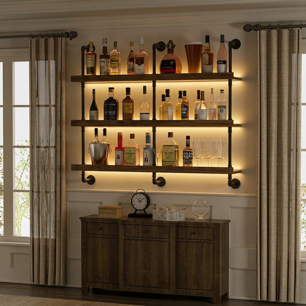 Estante para vinos montado en  - Kitchen Appliances Shelves reseña y precio