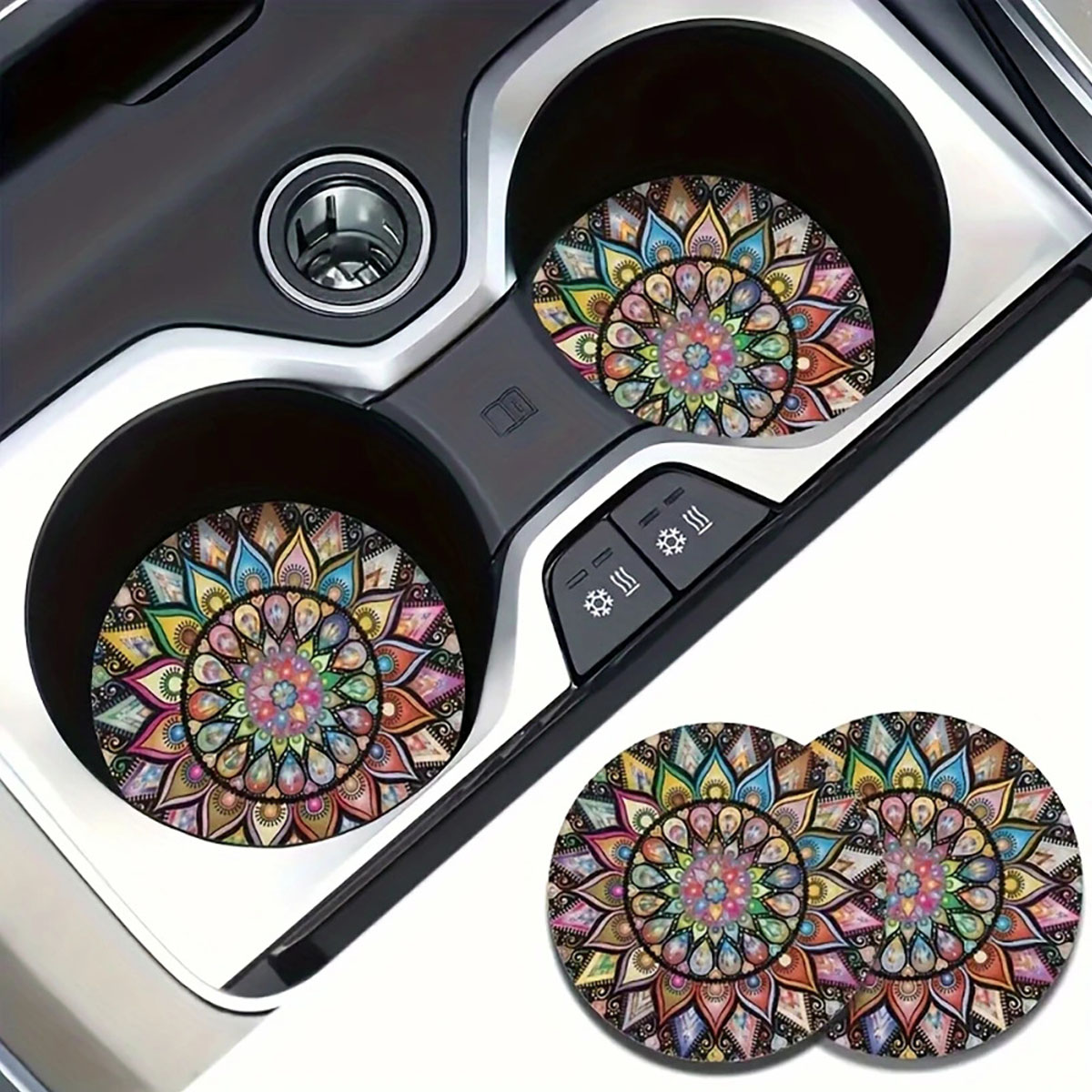 Juego de Posavasos para Coche  - Kitchen Appliances Shelves reseña y precio