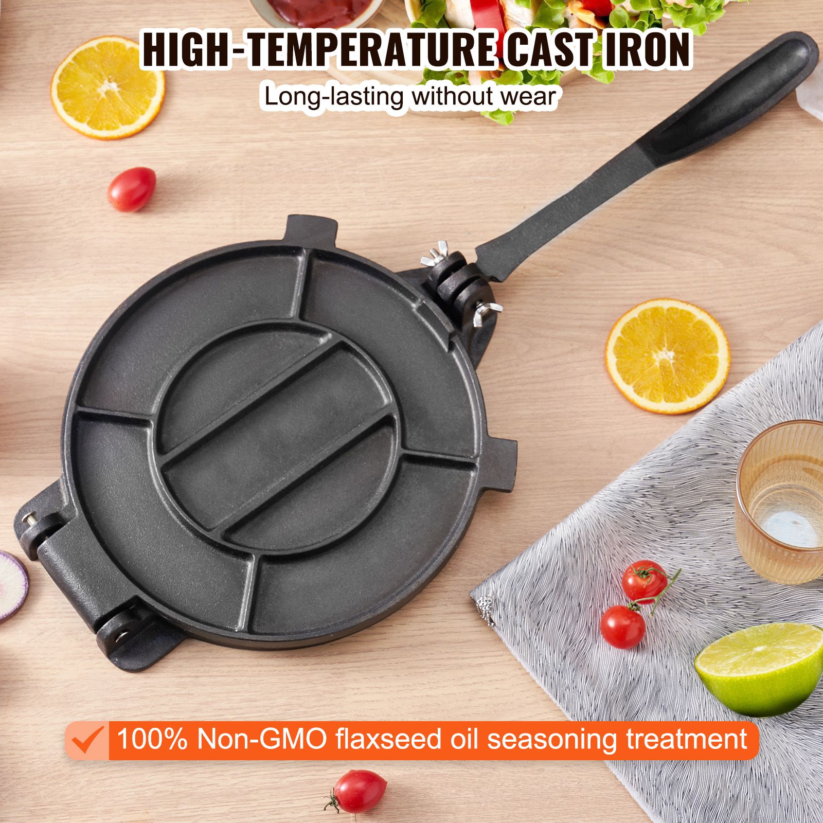 Prensa para Tortillas, Máquina - Tortilla Press Cast reseña y precio