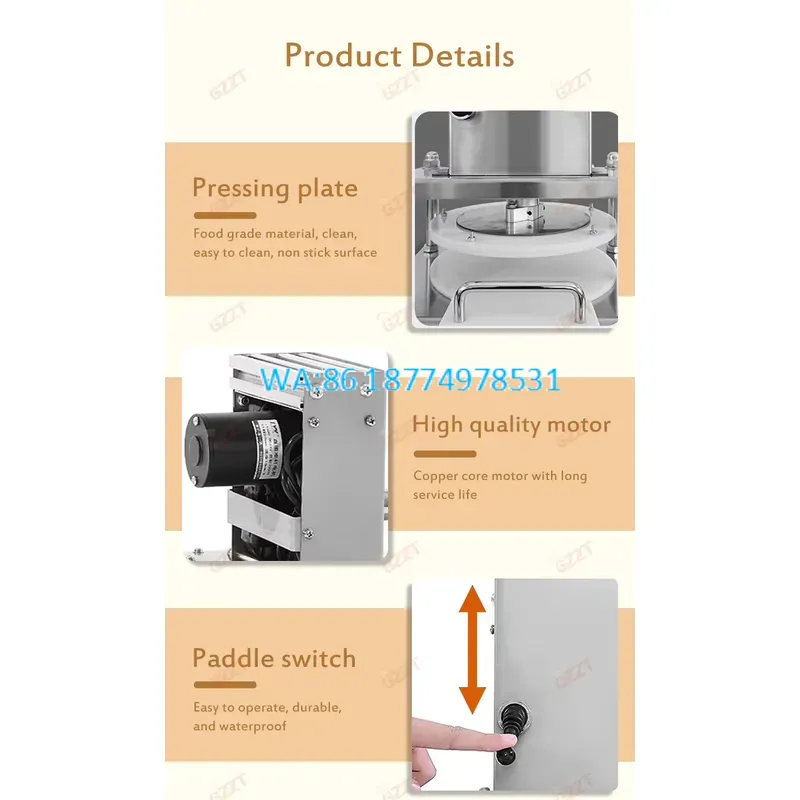 Wmwmnu Máquina Automática para - Tortilla Press Cast reseña y precio