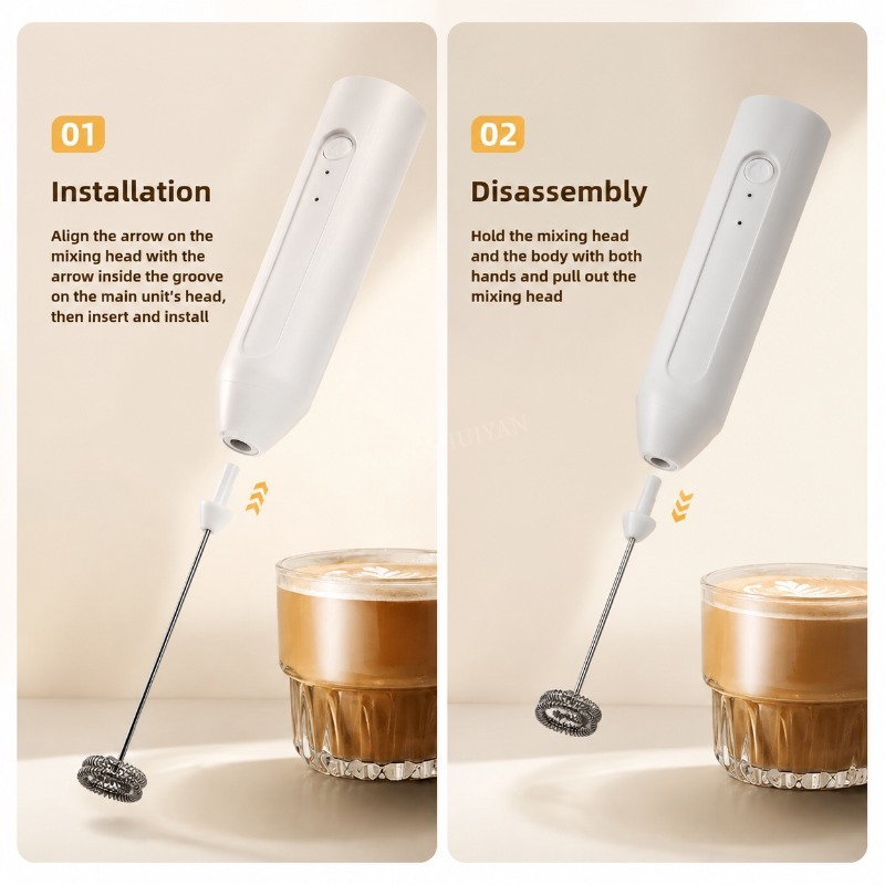 Espumador de Leche MINI Recarg - Milk Frother Automatic reseña y precio