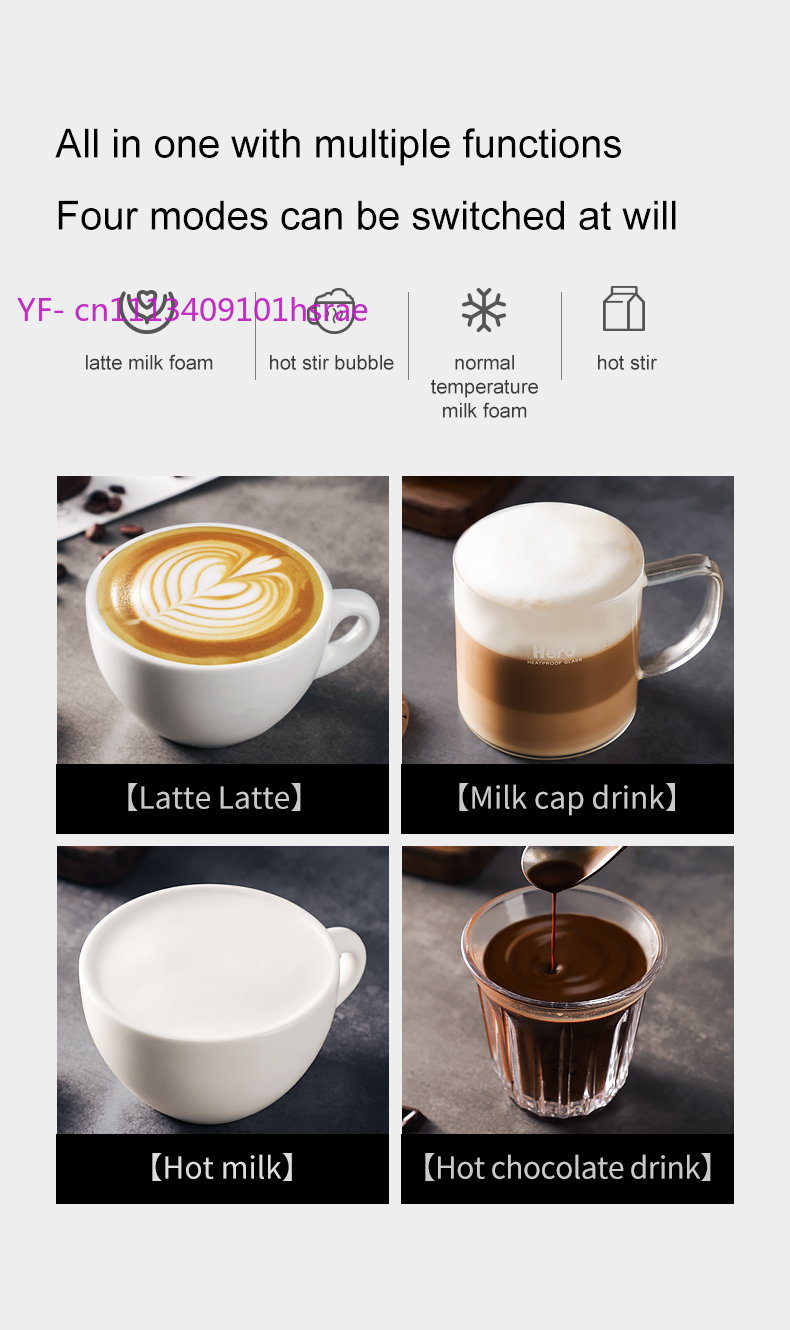 Máquina Automática Eléctrica p - Milk Frother Automatic reseña y precio