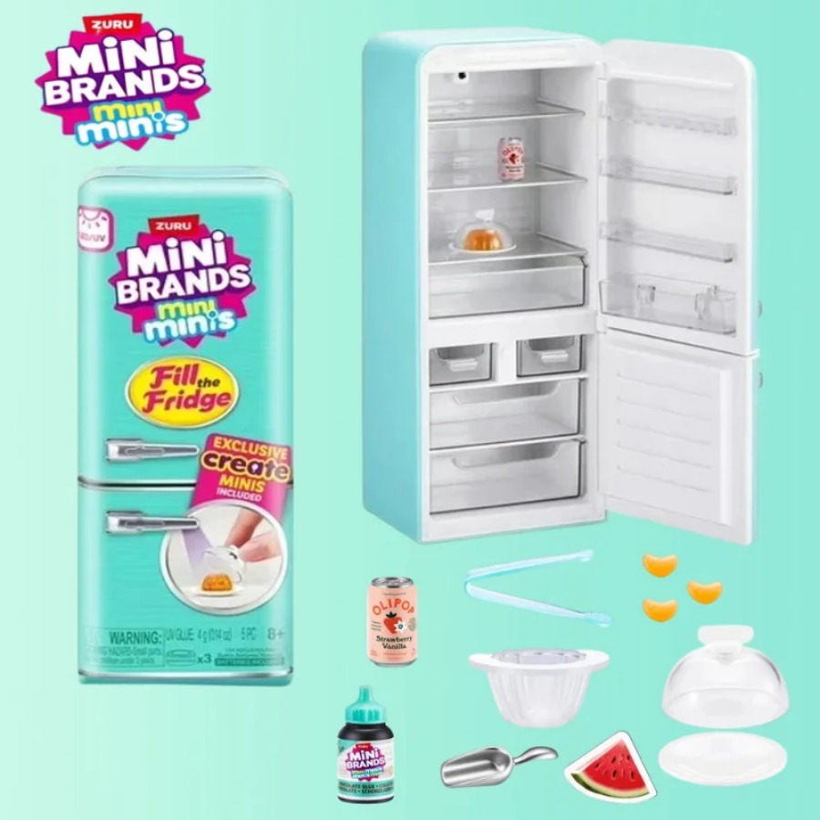 ZURU 5 Surprise Mini Fridge Ba - Kitchen Appliances Toys reseña y precio