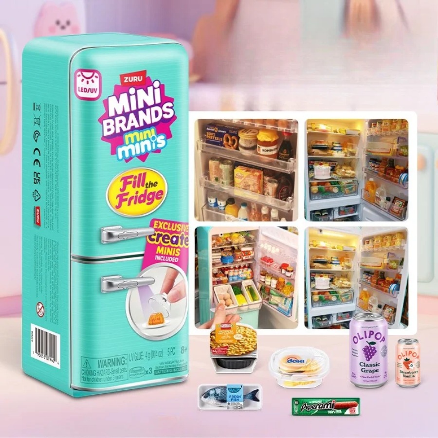 ZURU 5 Surprise Mini Fridge Ba - Kitchen Appliances Toys reseña y precio