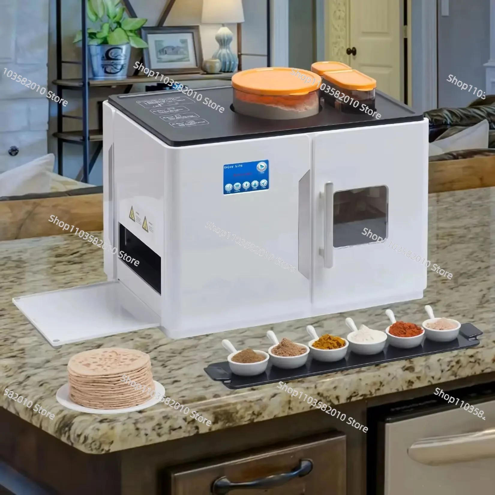 Máquina Eléctrica Creativa par - Roti Maker Automatic reseña y precio